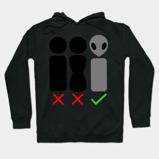 Alien Gender (Grey) Hoodie